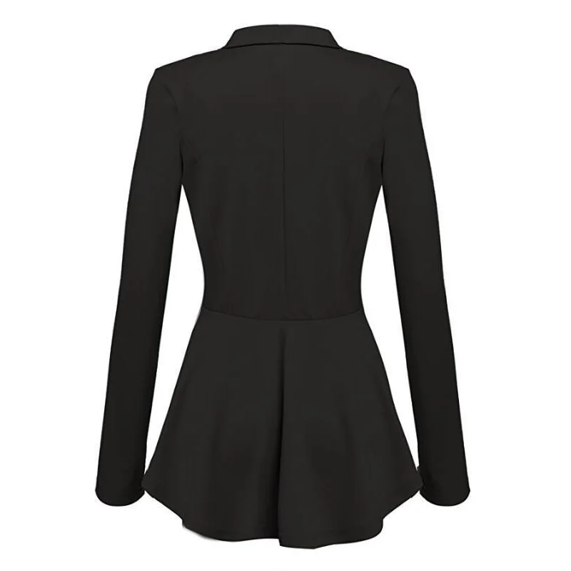Women Tailored Suit Coat Frock Outwear Lady Formal Clothing Outfit H8 | Женская одежда