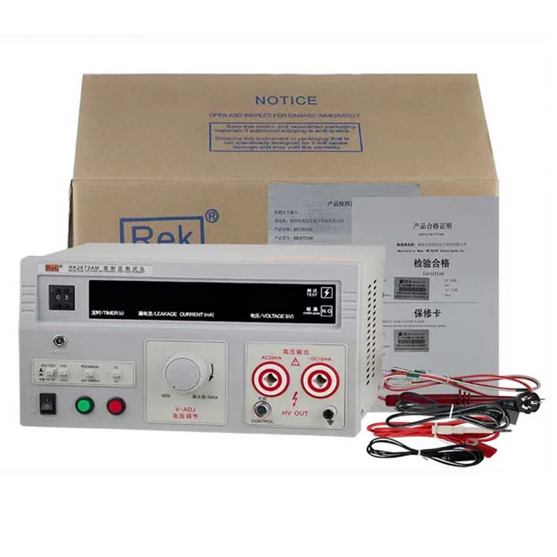 Высокоточный тестер напряжения Rek 5 кВ переменного/постоянного тока давления