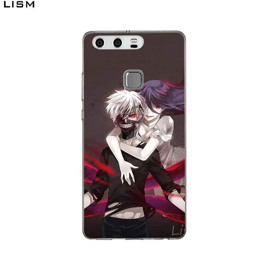 LISM Anime Tokyo Ghoul Hard Case For Huawei Y5 Y6 Y7 2017 Prime 2018 Mate 10 Lite Pro Cover | Мобильные телефоны и