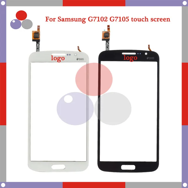 Высокое качество для Samsung Galaxy Grand 2 G7102 G7105 G7106 G7108 DUOS сенсорный экран Сенсорная