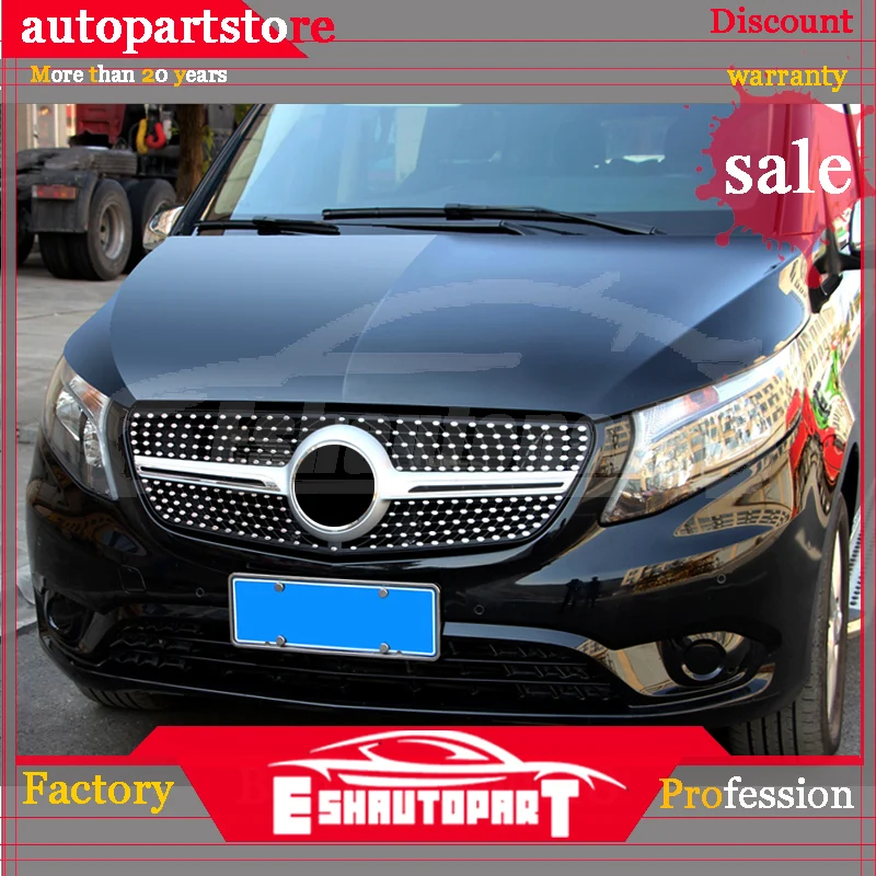 Передняя решетка для автомобиля Abs 2014 2015 2016 2018 2019 2017 Mercedes Benz Vito W447 V260 Class|Лепнина