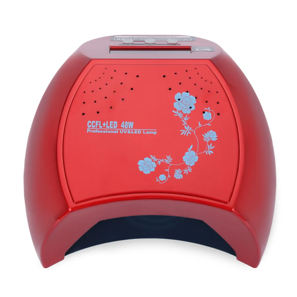 48 Вт Светодиодный светильник Сушилка для ногтей 6 цветов в форме бриллианта