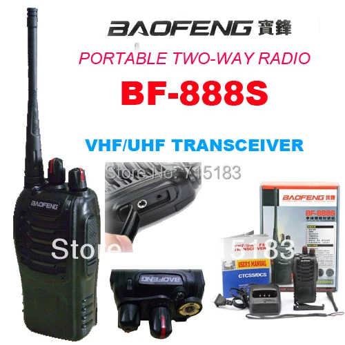 Рация BaoFeng 16 каналов 888S UHF 400 470 МГц Baofeng BF 888S|radio parts|radio transformatorfreeshipping |