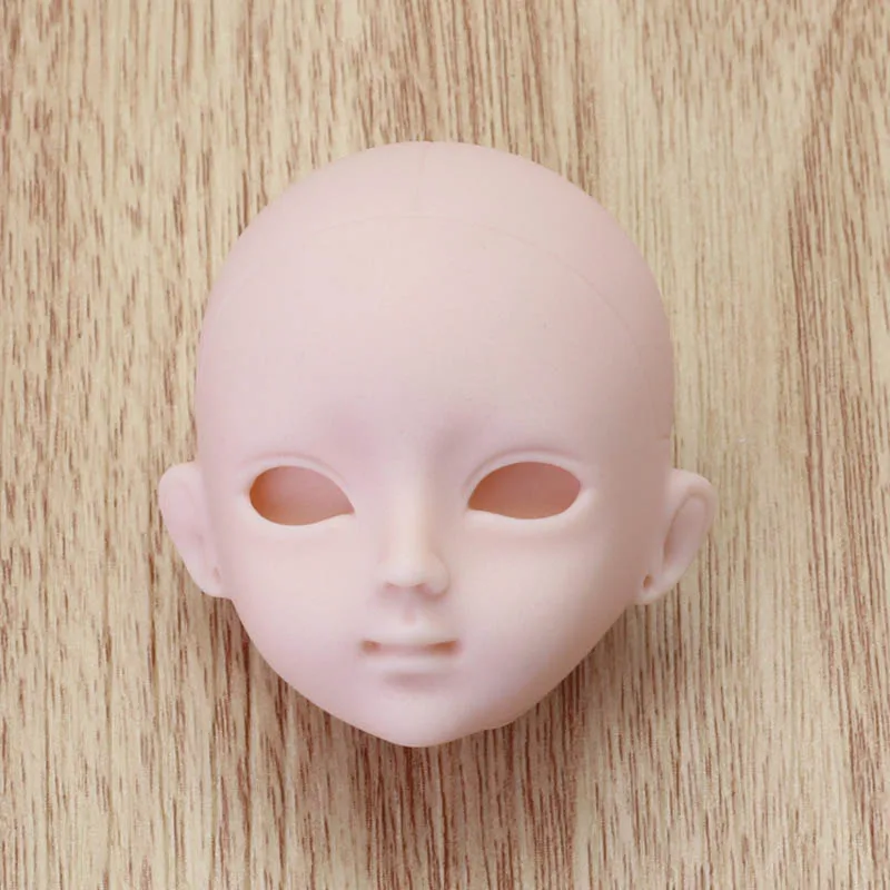 Мягкая пластиковая тренировочная голова для куклы 1/6 BJD головы фотоголова Курна