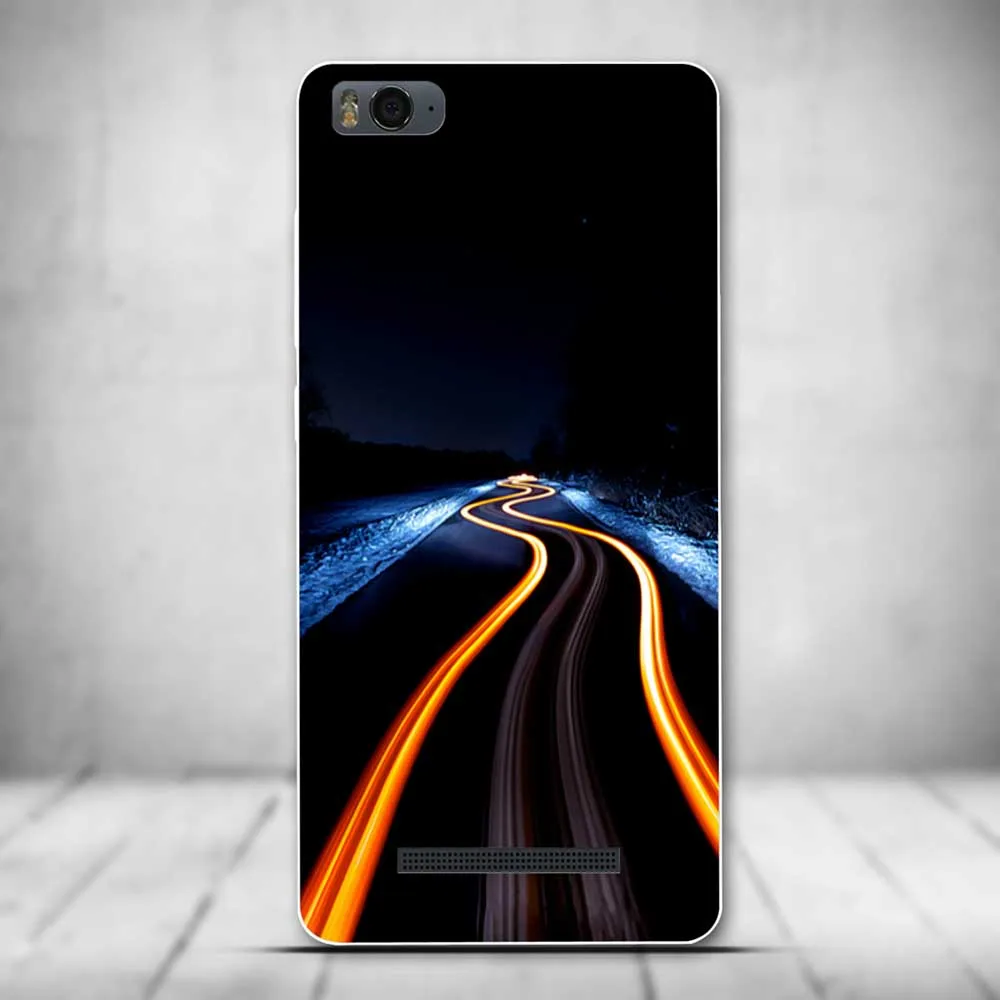 Новый шаблон Силиконовый чехол для Xiaomi mi 4C Чехлы телефона из термополиуретана