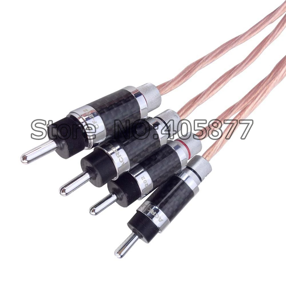 Высококачественный медный аудиокабель OCC для динамиков HIFI кабель 2 5 м|cable for ipod