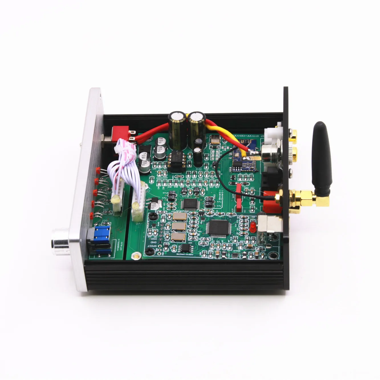 Готовый SU4 Bluetooth 5 0 AK4493EQ + XMOS USB аудио ЦАП оптоволоконный коаксиальный входной