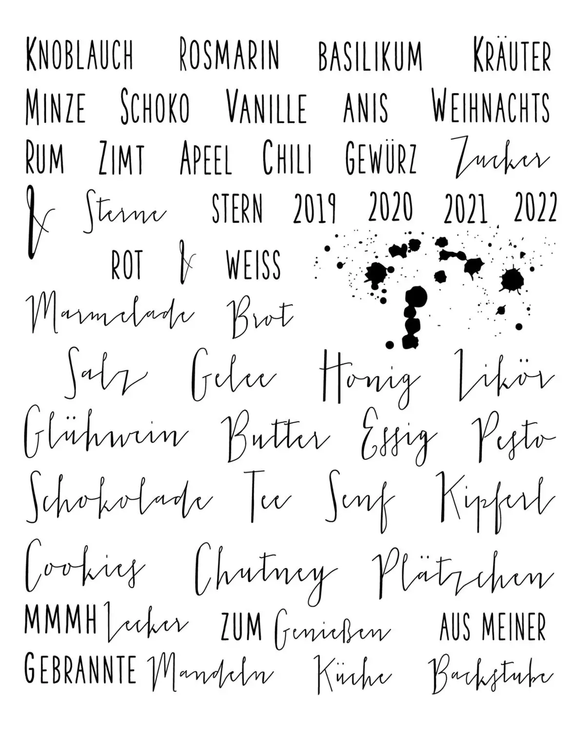 Прозрачный штамп немецкий DIY альбом для скрапбукинга бумага рукоделия