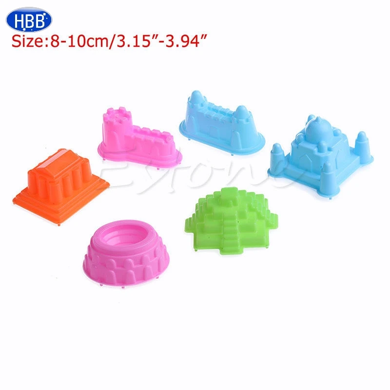 

Childrens Kids Sand Beach Garden Sandpit Pla Sandpit Holiday Toy Mould gift-TwFi