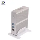 Мини-ПК Intel i3 7100U 6006U без вентилятора, двухъядерный 4K Ultra HD 3D Blu-Ray HTPC с поддержкой HDMI VGA 4USB3.0 Linux Ubuntu Windows 10 N3150
