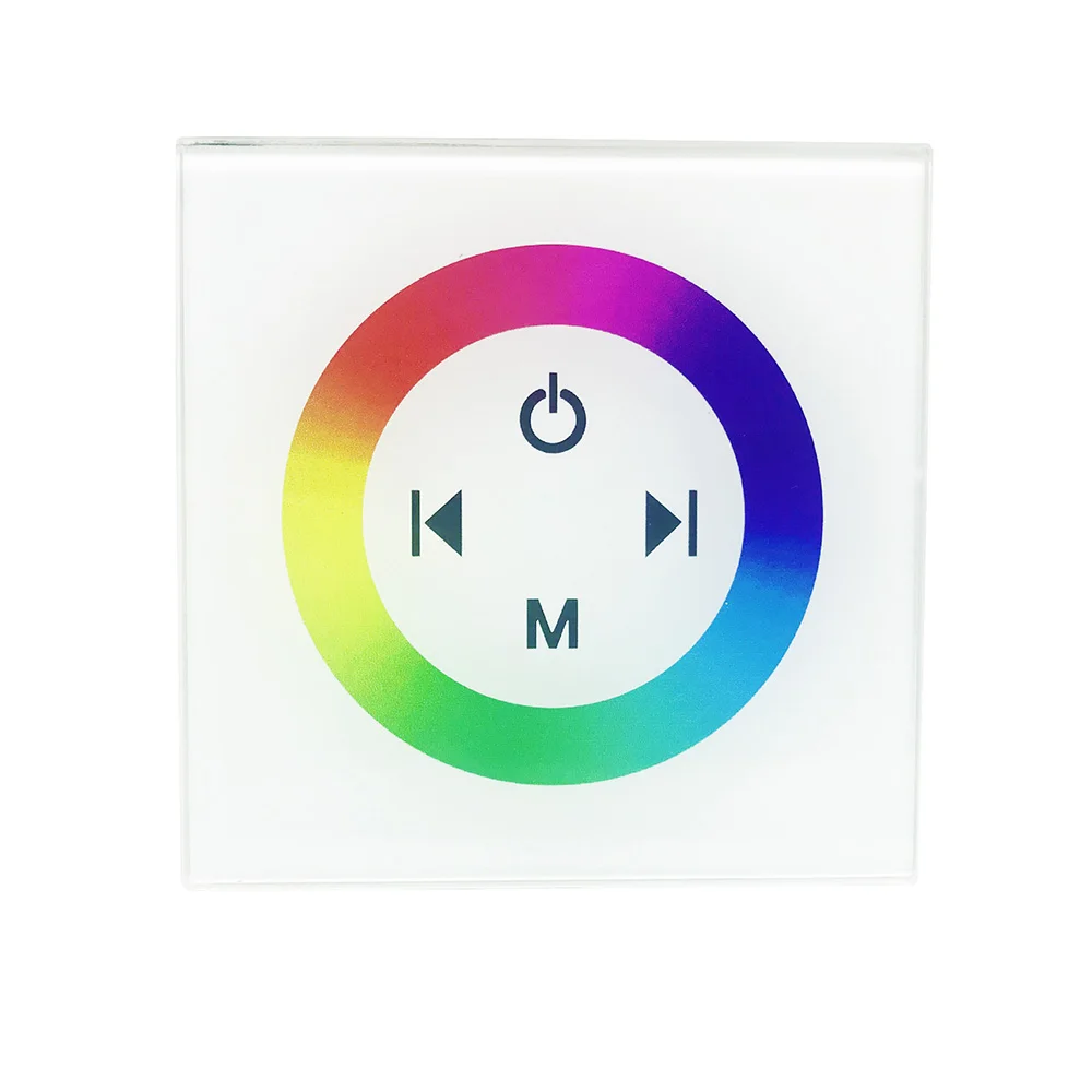 RGB контроллер смарт панель затемнения Led диммер 12 в 24 В RGB/RGBW/CCT цветовая