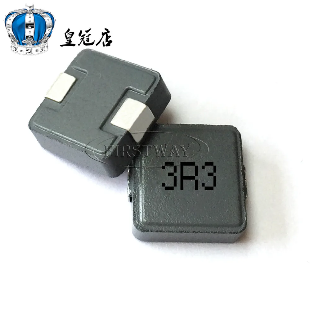 Интегральные индукторы 5 шт./SMD 06030 3 UH 0630 6A слова: 3R3 большой ток 7*7*3 мм|inductor 6a|inductor