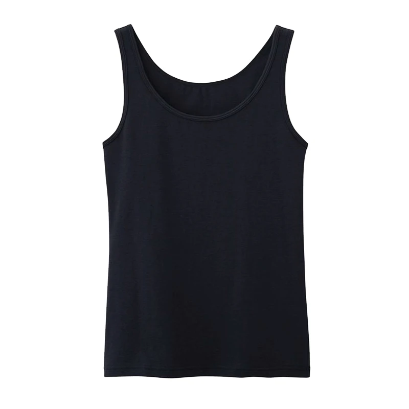 Майка женская эластичная с круглым вырезом 93% хлопок без рукавов|women tank top|top