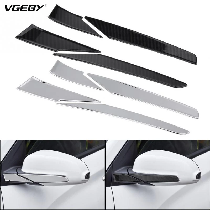 

For Hyundai Encino Kauai Rearview Mirror Mouldings Strips Cover Trim 2017 2018 2019 2020 SUV New Arrive Car Accessories