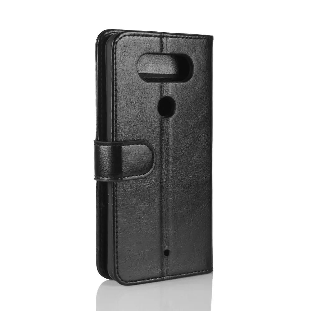 Yinghui для LG Q8/LG V20 мини случае слот карты флип кожаный Ultra Slim Стенд задняя крышка Wallet