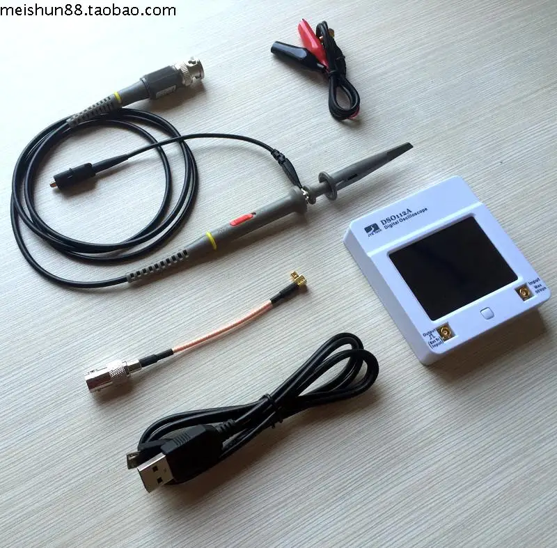Портативный цифровой осциллограф Osciloscopio DSO 112A TFT 2 МГц 5 МБ/с|dso 112a|digital oscilloscope usbmini