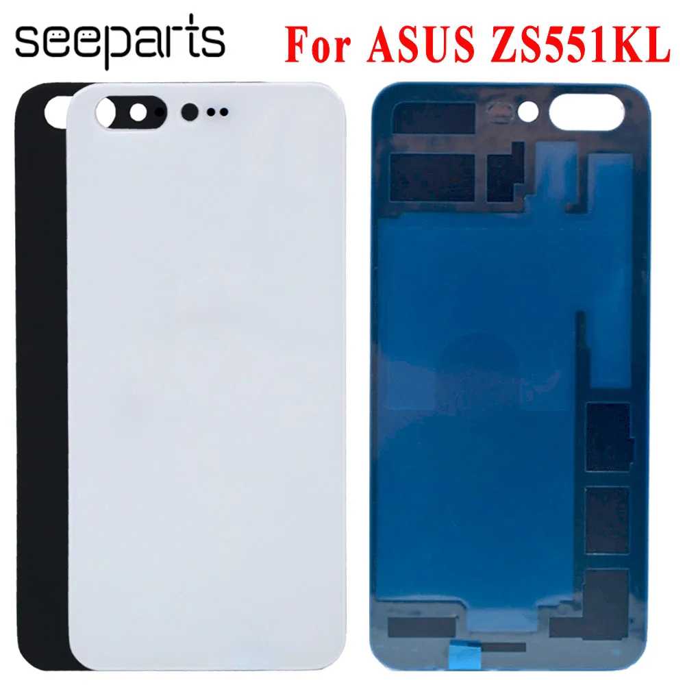 100% новая крышка для задней панели корпуса Asus Zenfone 4 Pro ZS551KL Крышка батареи ASUS