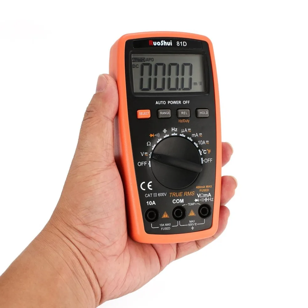 RM111 Цифровой мультиметр Multimetro Транзистор тестер цифровой Mastech uni esr t AC/DC Voltag rm101
