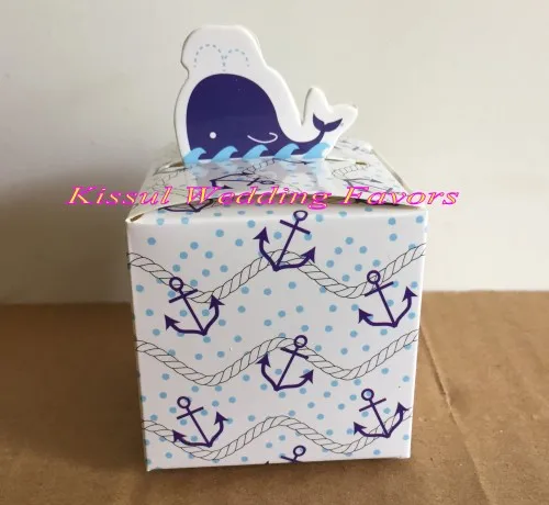 (120 шт./лот) потрясающая детская коробка с коробкой для конфет и со слоном парусная