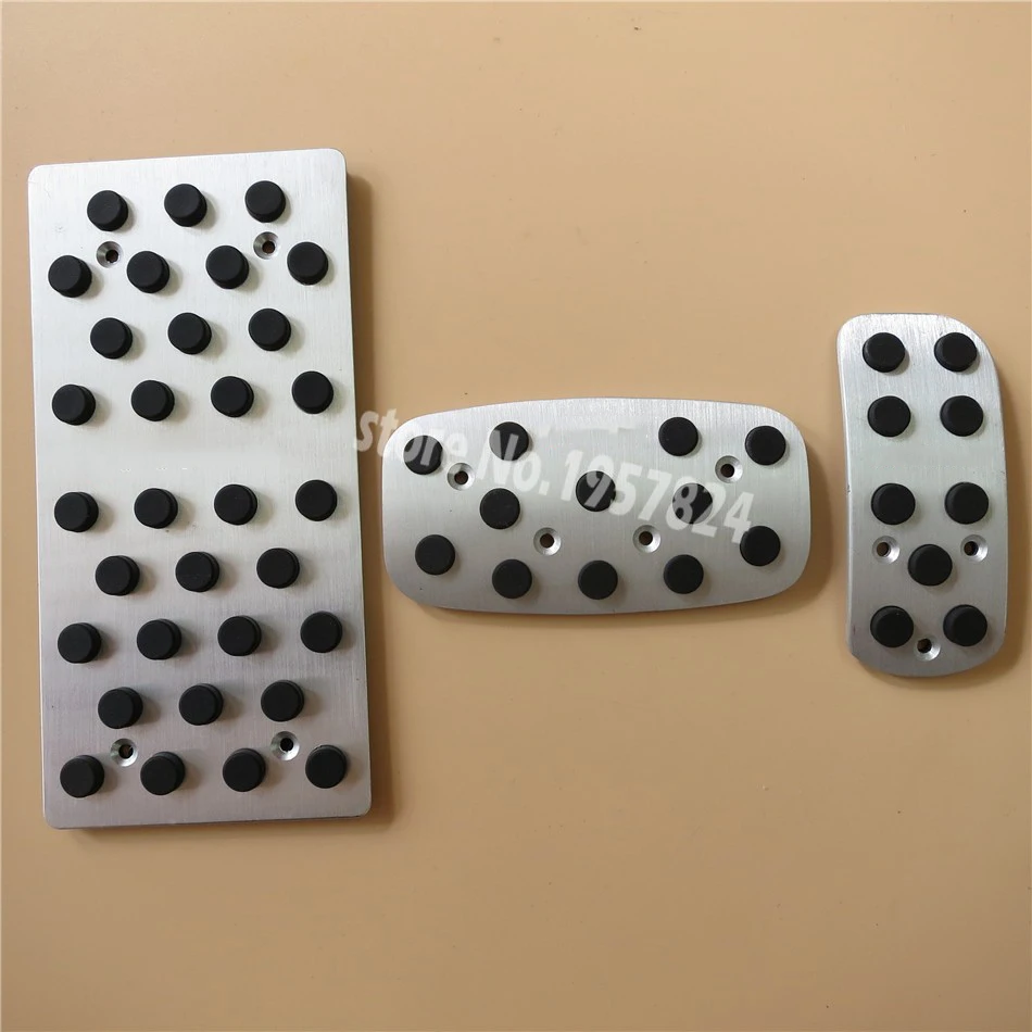 DEE Высококачественные непротивоскользящие педали акселератора/газа/тормоза топлива для Nissan X-TRAIL 2006-2011 - аксессуар для стилизации автомобиля.