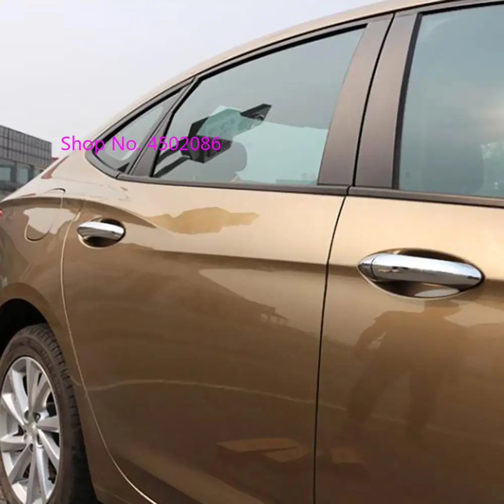 ABS хромированные дверные ручки крышки планок для hyundai Elantra/Avante 2011 2012 2013 8 шт./компл
