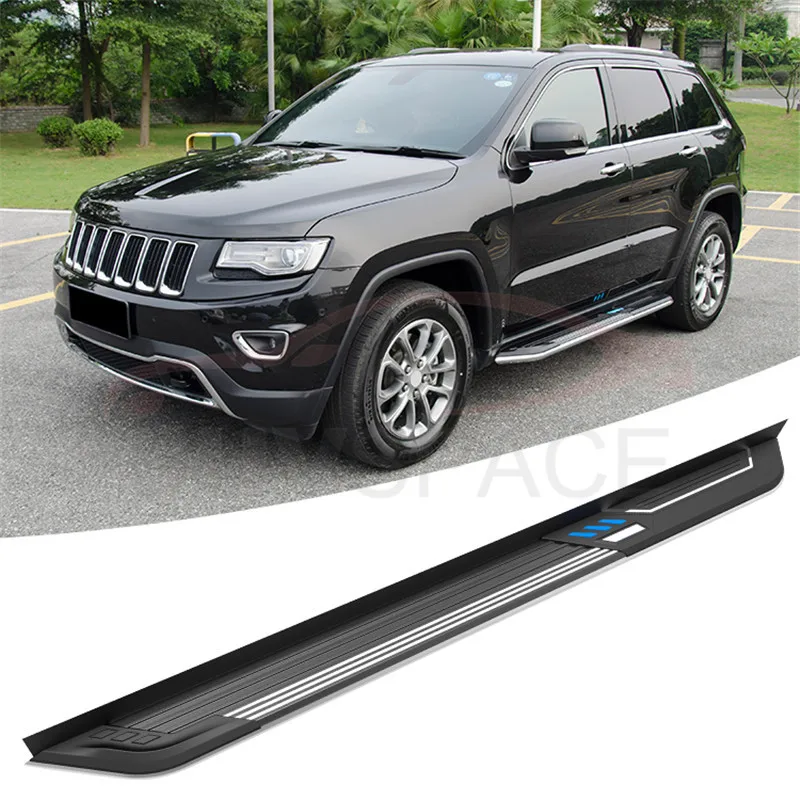 Высококачественная алюминиевая подножка боковая Nerf подходящая для JEEP Grand Cherokee 2011