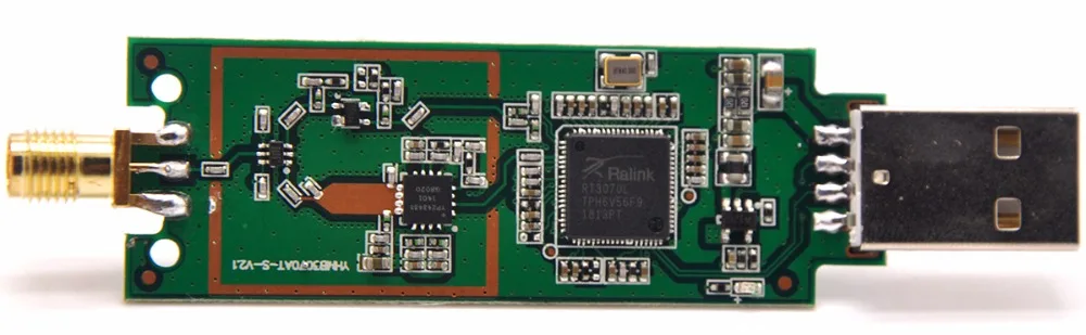 Высокая мощность Ralink RT3070L 150 Мбит/с 802.11n беспроводной модуль USB WiFi с RTC6669 усилитель мощности для Linux/Kali/Ubuntu/Archlinux