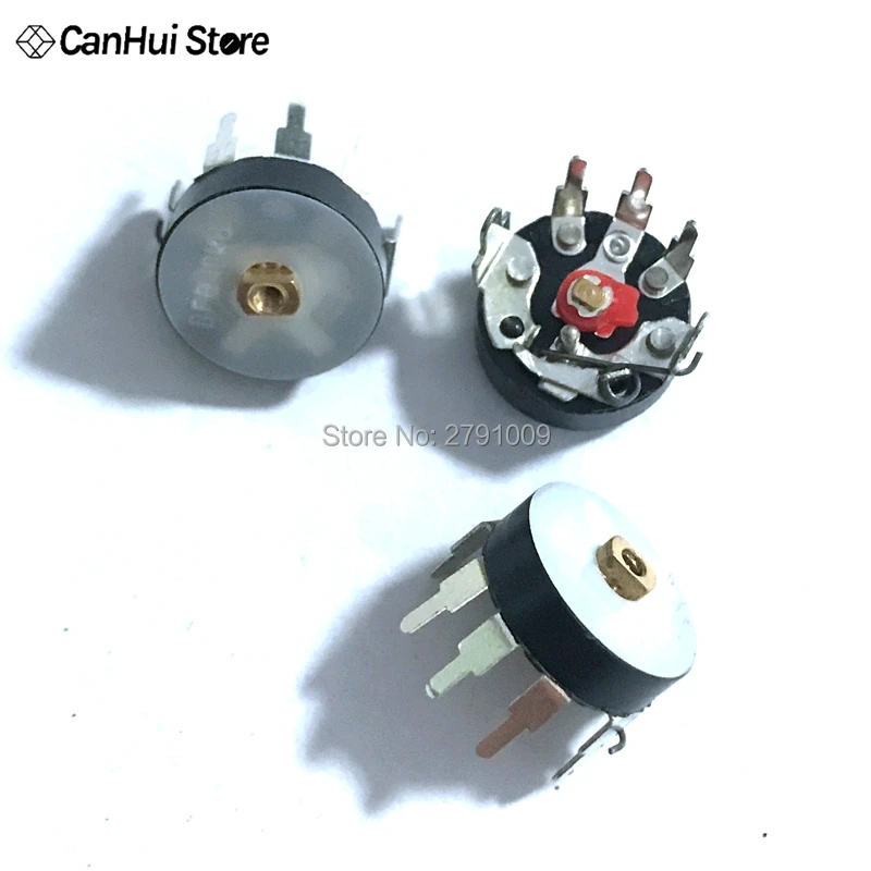 10 шт./лот потенциометр RV12MM B503 B103 B10K B50K усилитель мощности громкости с угловым