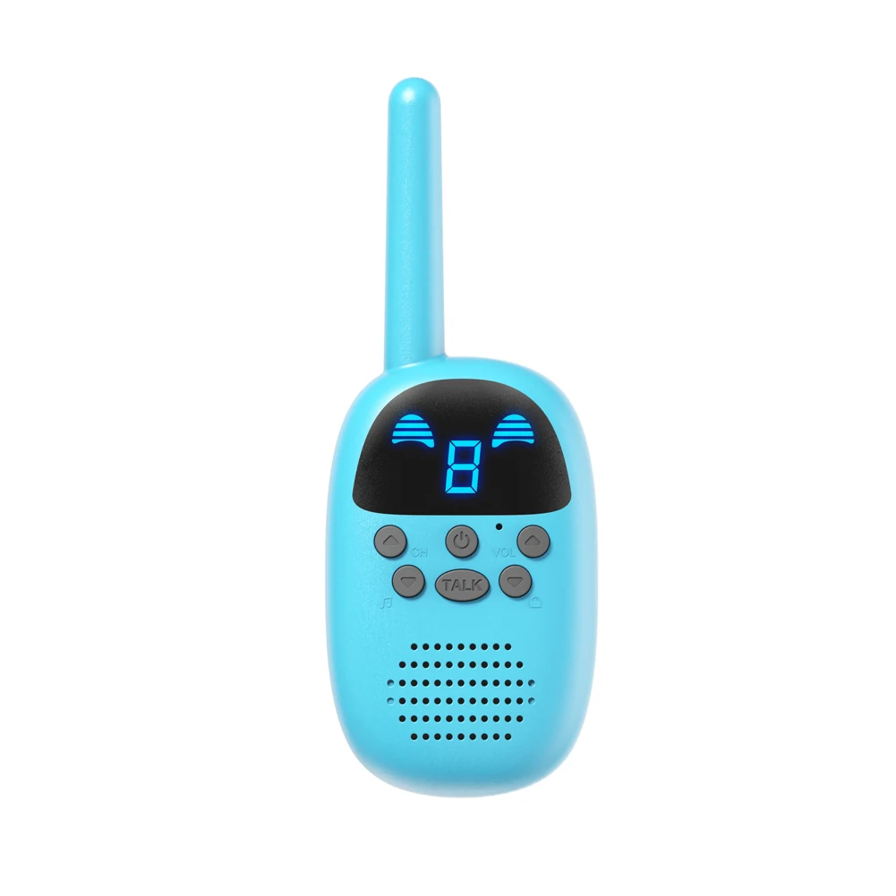 2 Pcs Cute Kids Electronic Long Range Game Interactive Handheld Interphone Hiking Adventures Camping Gifts Toy Walkie Talkies | Игрушки и