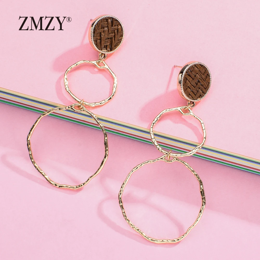 ZMZY Brand Bohemia Handmade Rope Weaving Drop Earrings For Women Hemp Nets Weave Tassel Earring Long Dangle Jewelry Brincos | Украшения и