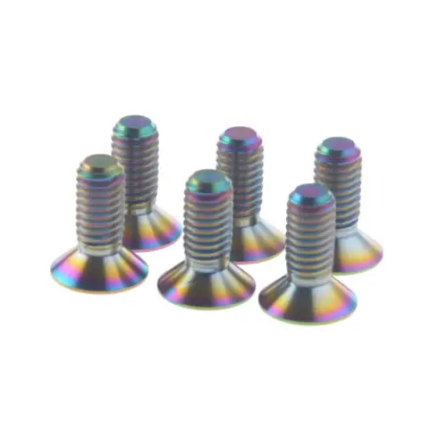 4 шт. титановые Ti m6x15мм шестигранные винты с потайной головкой|screw support|bolt eyebolt cap screw