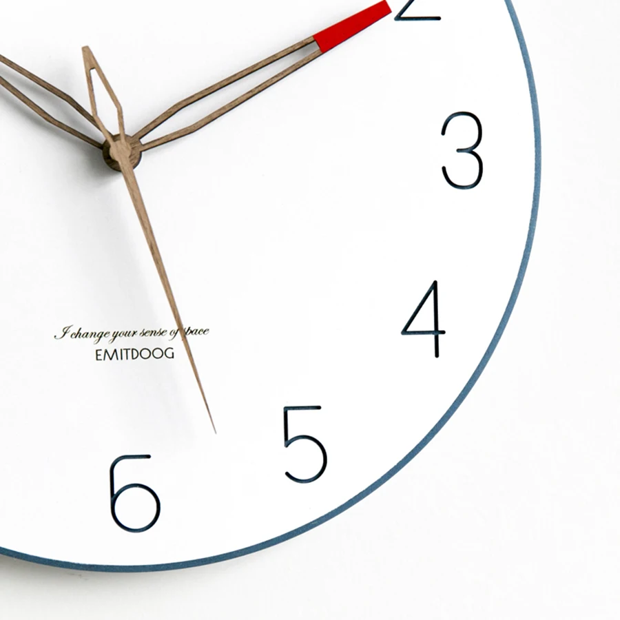 

Nordic living room wall clock modern minimalist Creative home clock fashion bedroom duvar saati Big Watch In Wall Home 50ZB0139