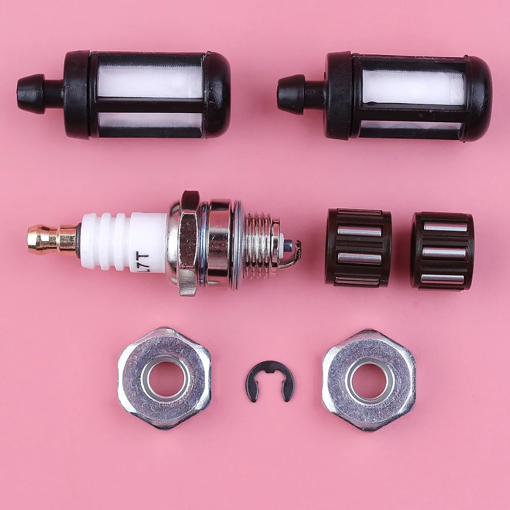 Fuel Filter Bar Nut Piston Needle Bearing Spark Plug Kit For Stihl MS660 MS640 066 064 Chainsaw Replacement Parts | Инструменты