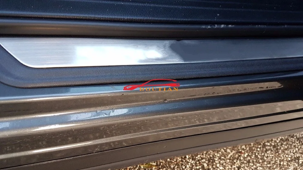 Автомобильный Стайлинг для Mazda CX-5 CX 5 CX5 2107 Накладка на порог Накладка на Накладка защита автомобильные аксессуары наклейка на автомобиль 4 шт