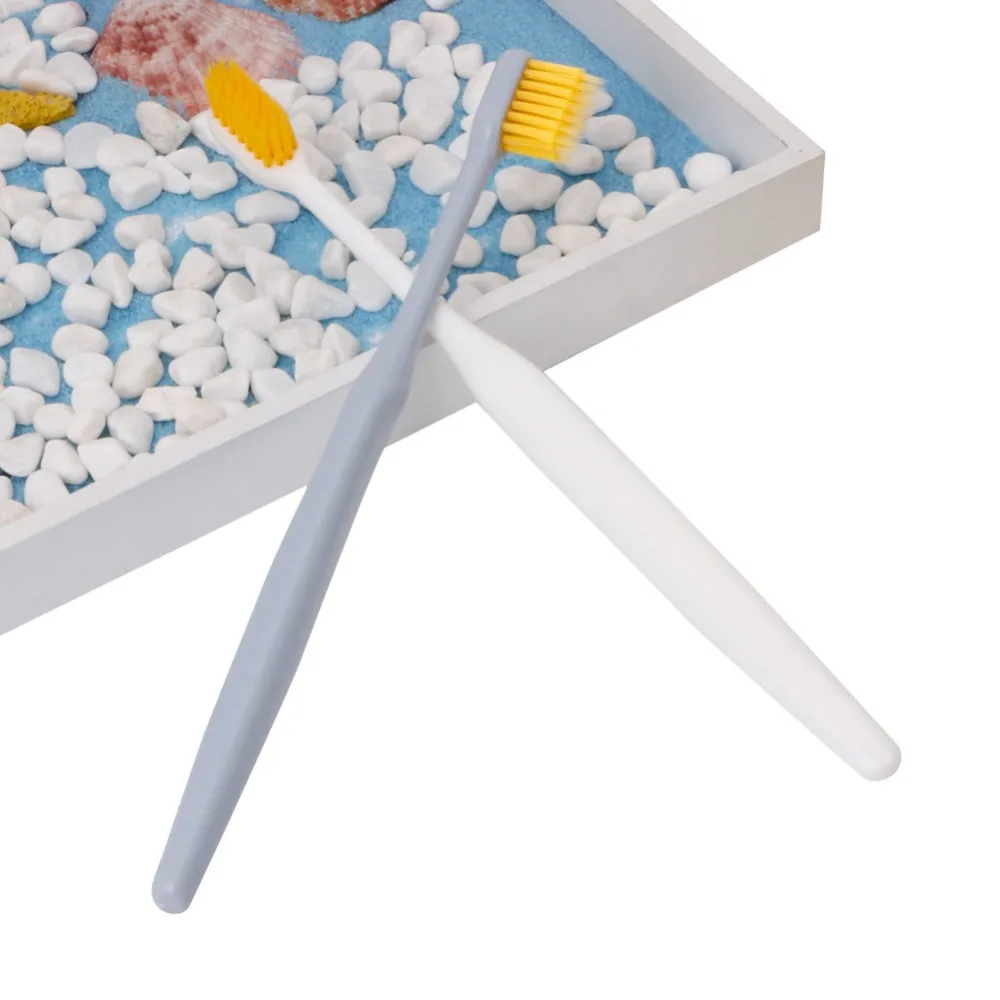 4 шт. Глубокая очистка тонкая супер зубная щетка с мягкой щетиной для здоровья