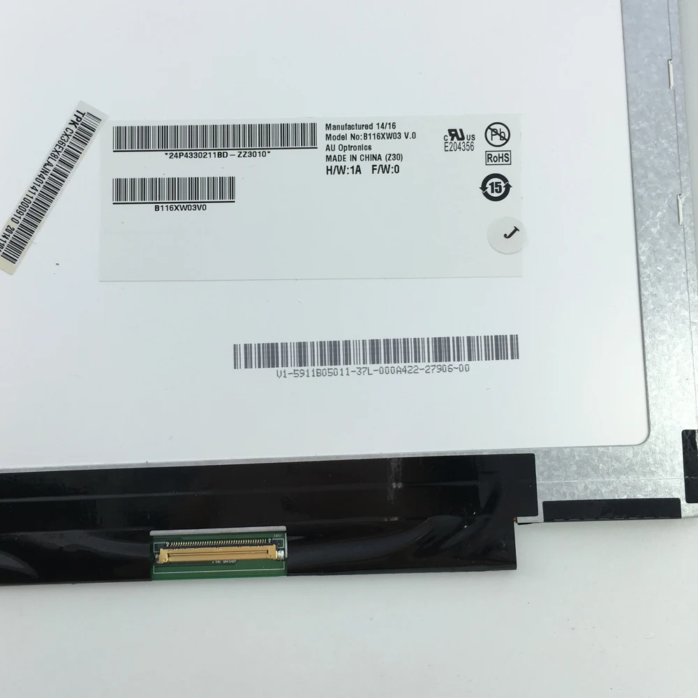 LP116wh2 M116NWR1 LTN116AT02 B116XW03 V.0 N116BGE -L41 N116BGE-LB1 LTN116AT04 CLAA116WA03A 11 6 &quotЖК-дисплей светодиодный