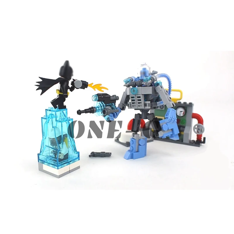 Совместимые legoingly Бэтмен Супер Герои кино 70901 строительные блоки 07049 кирпичи Mr.Freeze