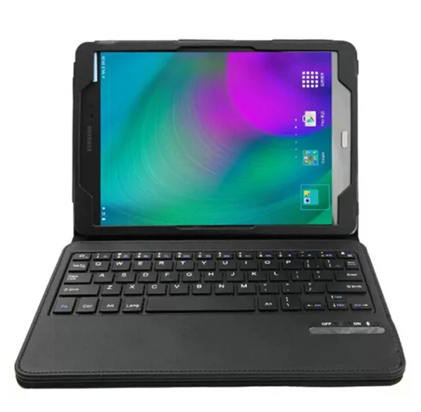 Новый Съемный беспроводной Bluetooth 3 0 кожаный чехол подставка для Samsung Galaxy Tab A 9 7 T550