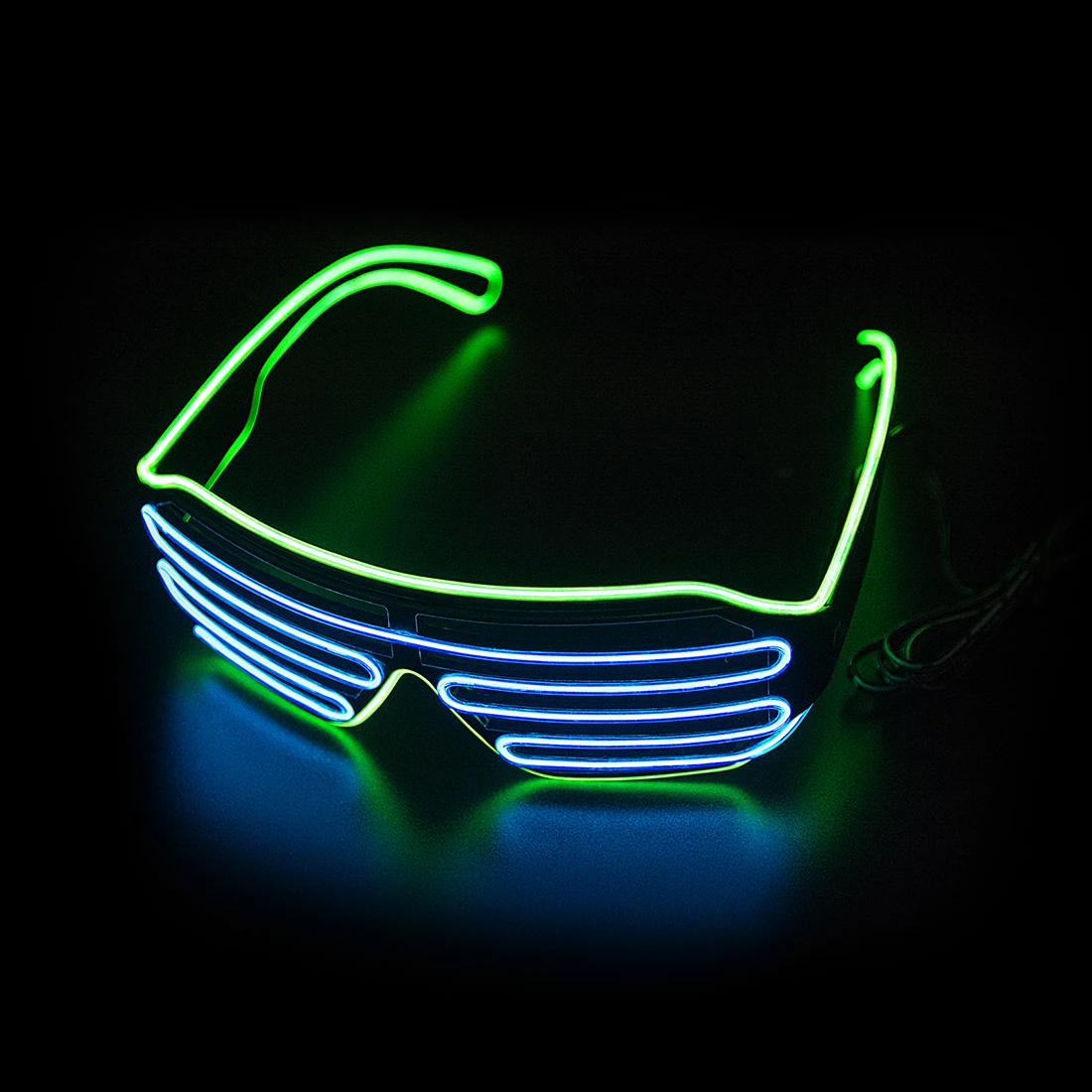 Светящиеся Стекло es светодиодный Gafas световой Bril Неон Рождественский светящиеся
