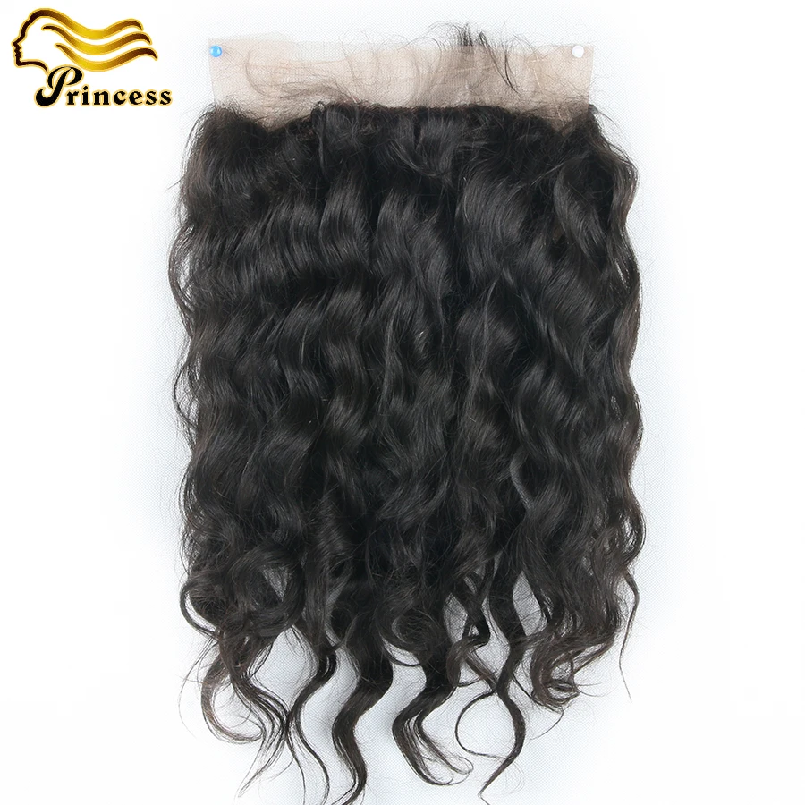 8А Предварительно Сорвал 360 Кружева Девственные Волосы Фронтальной Перуанский