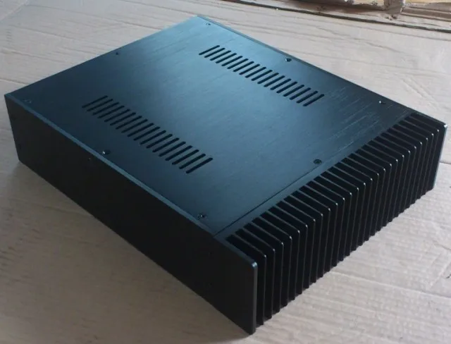 A09 алюминиевый корпус/шасси усилителя перед охлаждением/алюминиевый корпус