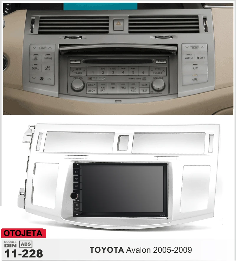 Подходит для toyota avalon 2005-2009 quad core android 8,1 рамка Плюс автомобилей Радио стерео мультимедийных головных устройств магнитофон gps