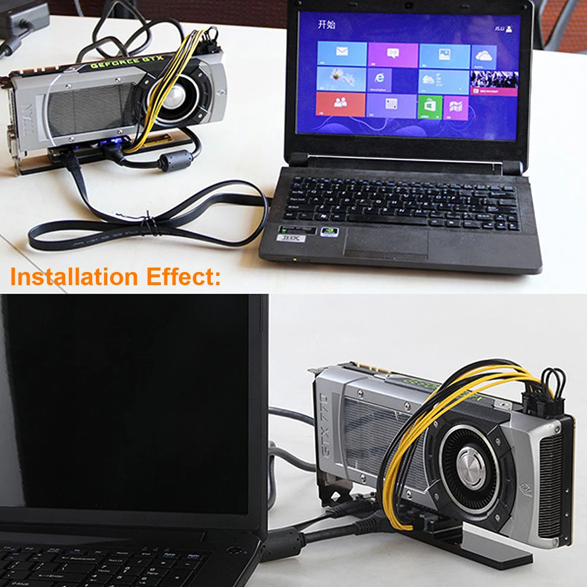 Новое поступление PCIe PCI-E PCI Express карта для ноутбука внешняя независимая видеокарта док-станция Mini PCI-E версия для V8.0 EXP GDC