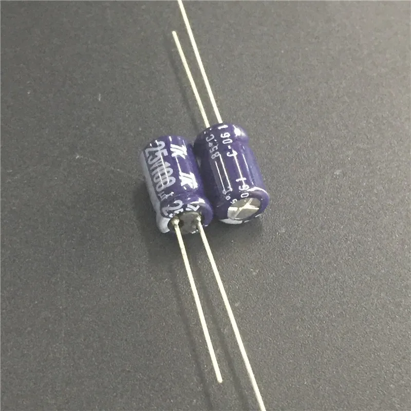 10 шт./100 шт. 100 мкФ 25V TK 6 3x11 мм высококачественный оригинальный 25V100uF алюминиевый