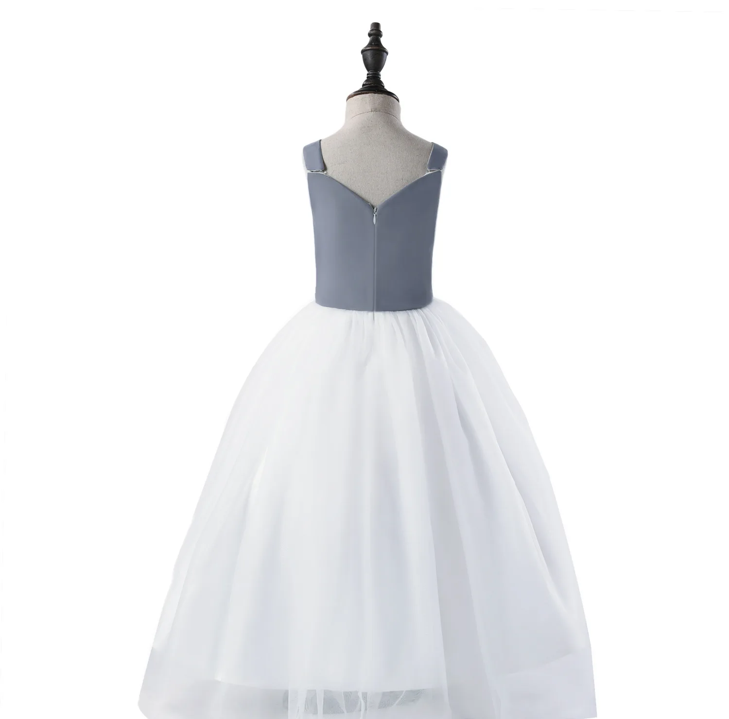 Elegant Girl Dresses Fashion Kids Lace Party Tulle Flower Princess Wedding Baby Ball Gown | Детская одежда и обувь