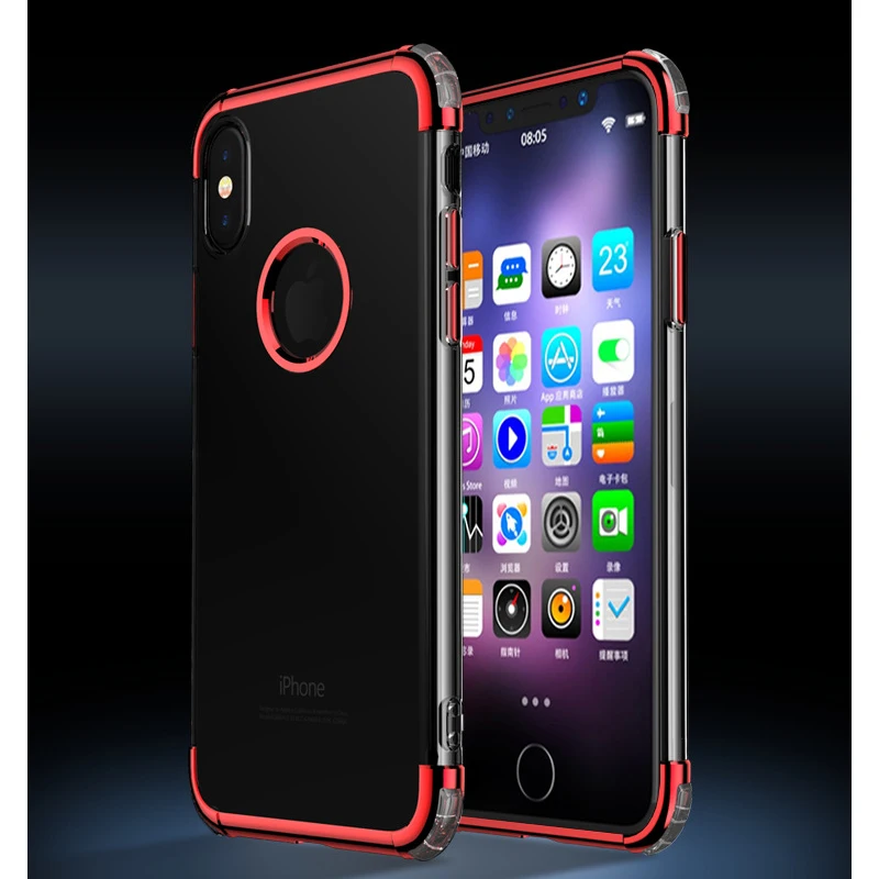 POMER Ультра Гибридный чехол для iPhone X Case с воздушной подушкой Технология и