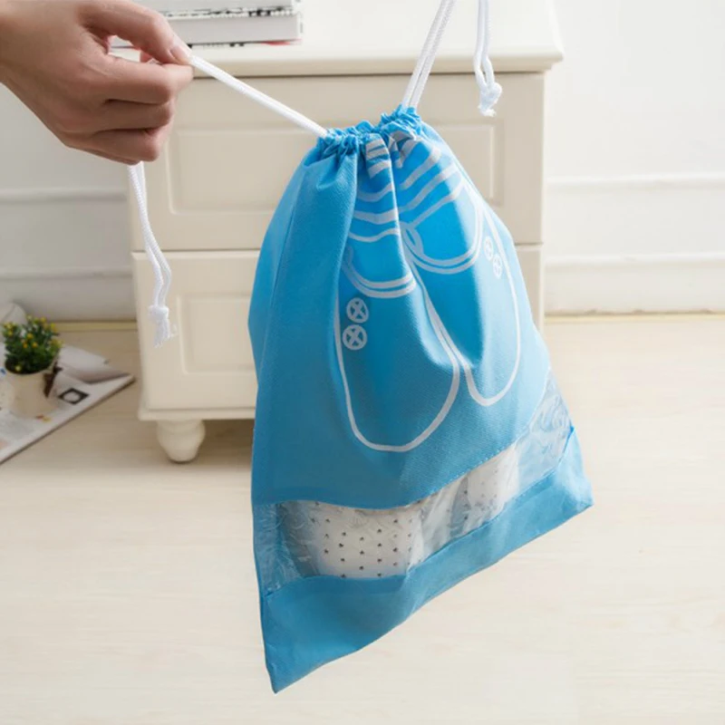 2 шт./компл. сумка для путешествий на шнурке багажа женская обувь нижнее белье
