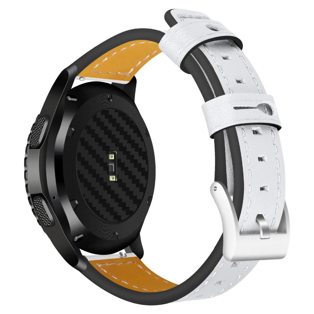 Хохлатая Шестерня S3 frontier ремешок для samsung Galaxy Watch 46 мм S 3 Классический 22 мм кожаный браслет на запястье correa ремешок для часов ремень