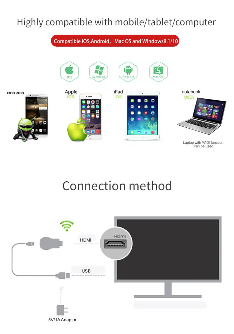 Wifi Дисплей Anycast M9 ezcast miracast любой Cast Air Play hdmi 1080p tv stick wifi Дисплей приемник ключ для ios andriod