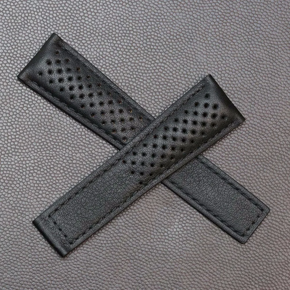 Мужской кожаный ремешок SAUPPO браслет из телячьей кожи с застежкой подходит для